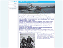 Tablet Screenshot of barrafishingcharters.com
